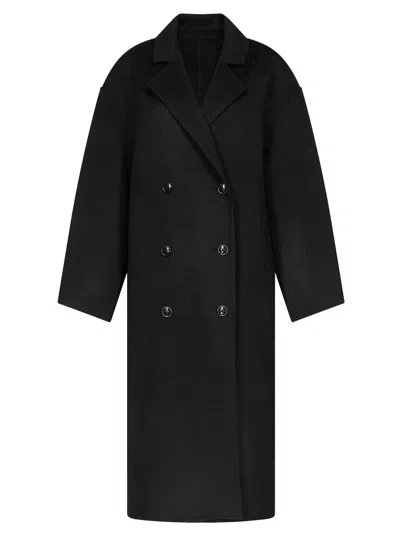 Loulou De Saison Borneo Coat Woman Black