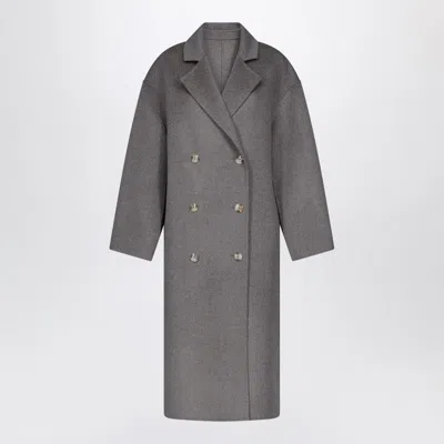 LOULOU DE SAISON LOULOU DE SAISON  BORNEO LDS GREY MELANGE COAT