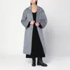Loulou De Saison Borneo Lds Grey Melange Coat In Gray