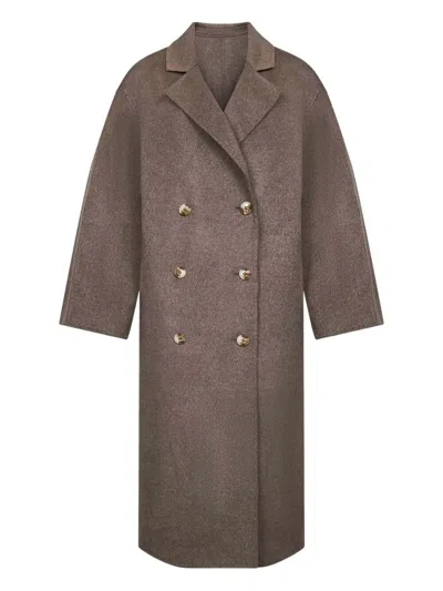 LOULOU DE SAISON LOULOU DE SAISON "BORNEO" LDS LONG COAT CLOTHING