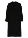 Loulou De Saison Rosco Double-breasted Coat In White
