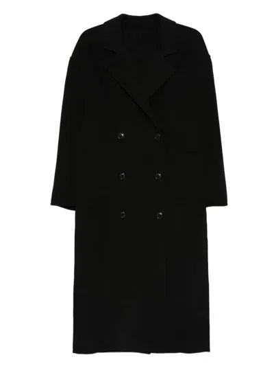 Loulou De Saison "borneo" Lds Long Coat Clothing In White