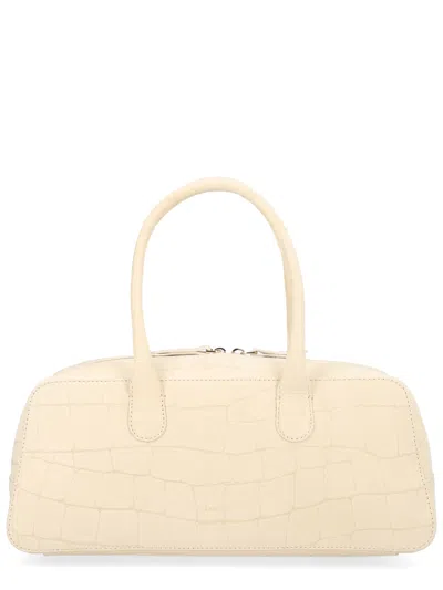 Loulou De Saison Neutrals Mawi Mini Elongated Tote Bag In Yellow