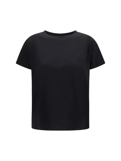 Loulou De Saison Boxy Fit Supima Cotton T-shirt In Black