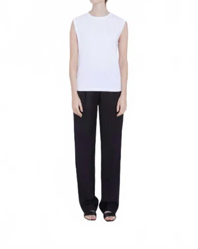 Loulou De Saison Brani Sleeveless Tank Top In White