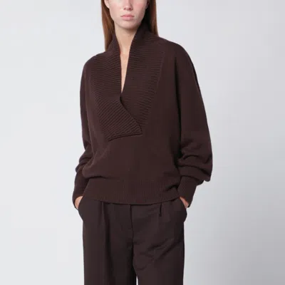 Loulou De Saison Brown Cashmere Sweater