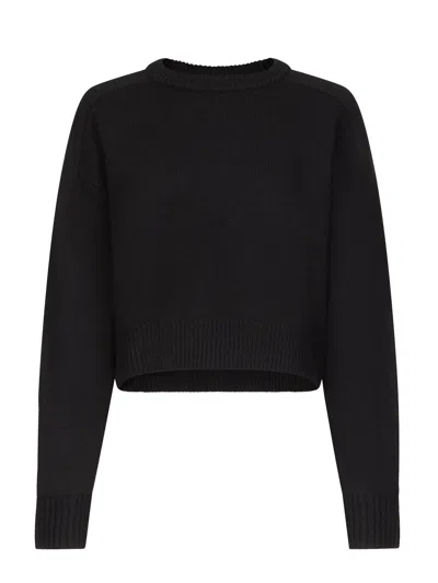 Loulou De Saison Bruzzi Sweater Woman Black