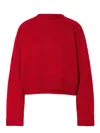 Loulou De Saison Pia Drop-shoulder Sweater In Red