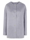 Loulou De Saison Button-front Wool Coat In Purple