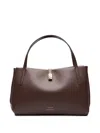 Loulou De Saison Cary Leather Tote Bag In Brown