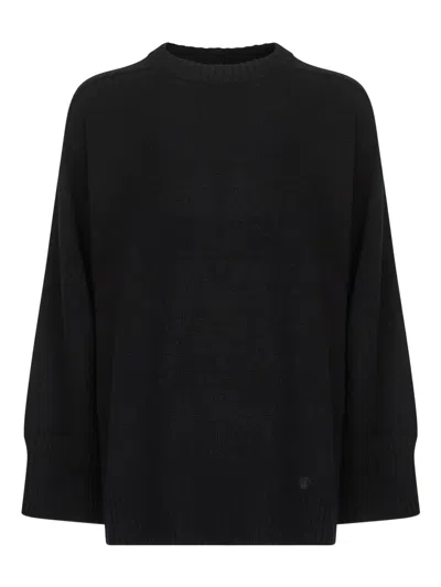 Loulou De Saison Cashmere Crew-neck Sweater In Black