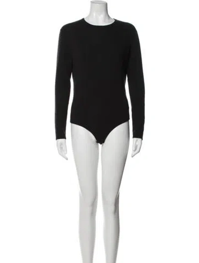 Pre-owned Loulou De Saison Cashmere Crew Neck Sweater In Blue