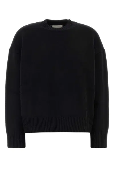 Loulou De Saison Cashmere Knit Sweater In Black