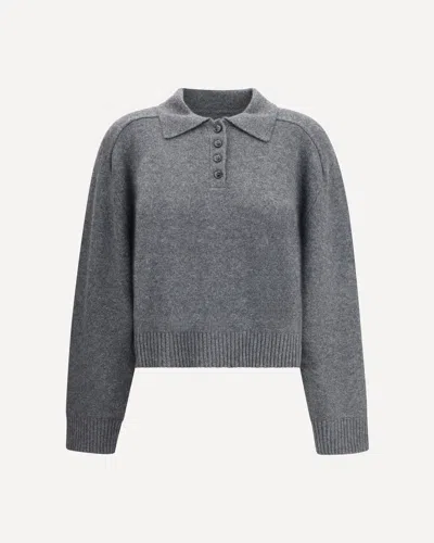 Loulou De Saison Cashmere Sweater In Gray