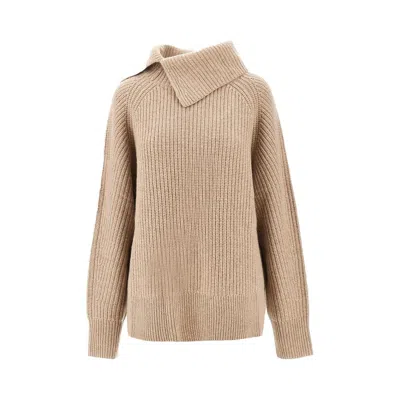Loulou De Saison 'cecil' Cashmere Sweater In Brown
