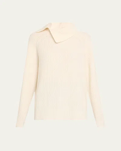 Loulou De Saison Cecil Turtleneck Cashmere Sweater In Neutral