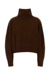 Loulou De Saison Chocolate Wool Blend Luke Sweater