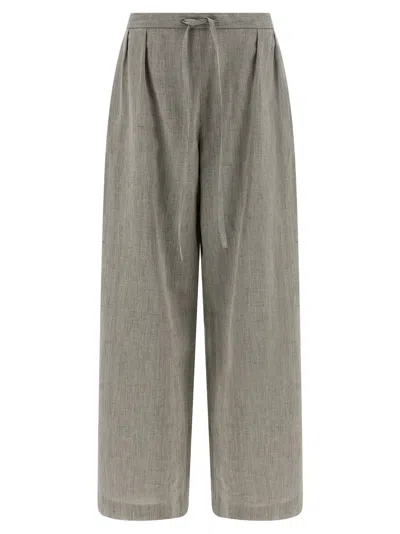 Loulou De Saison Clark Trousers In Orange