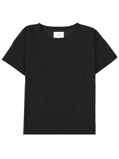 Loulou De Saison Classic Women's Mini T-shirt In Black