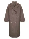 Loulou De Saison Coat  Woman Color Dove Grey In Brown