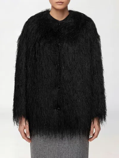 Loulou De Saison Coat  Woman Color Black