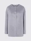 Loulou De Saison Button-front Wool Coat In Gray