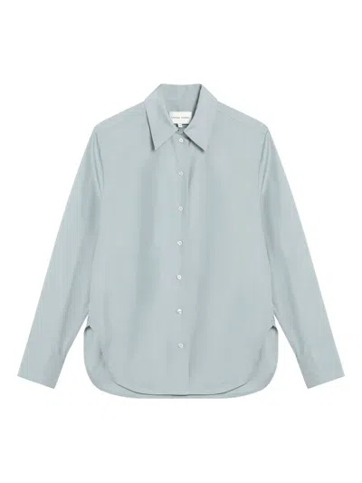 Loulou De Saison Cotton Shirt In Blue