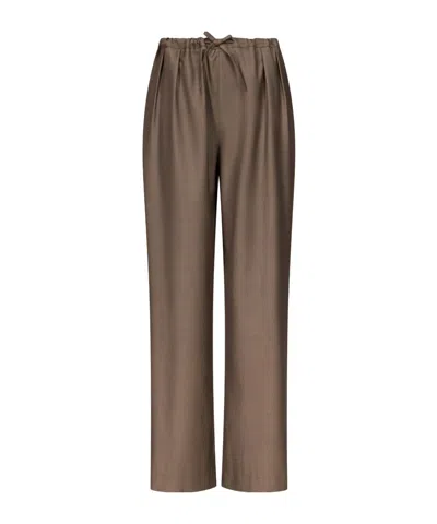 LOULOU DE SAISON COVE LDS ELASTIC WAISTED TROUSERS