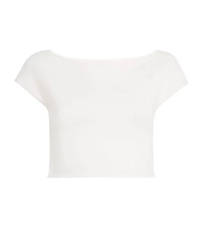 Loulou De Saison Cropped Top In White