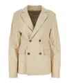 Loulou De Saison Davao Blazer In Neutral