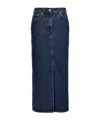 Loulou De Saison Rona Maxi Skirt In Blue