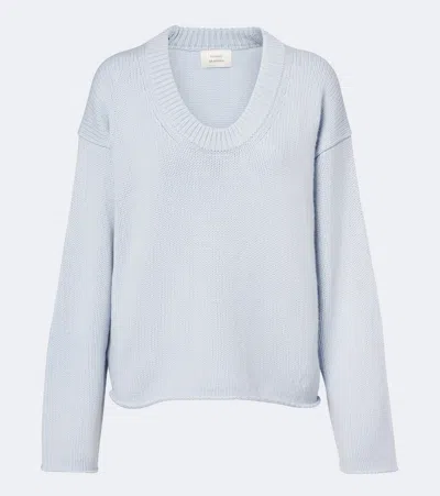 Loulou De Saison Derry Cashmere Sweater In Blue