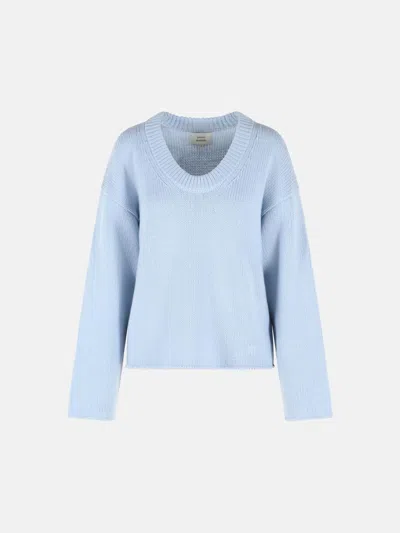 Loulou De Saison 'derry' Light Blue Cashmere Sweater