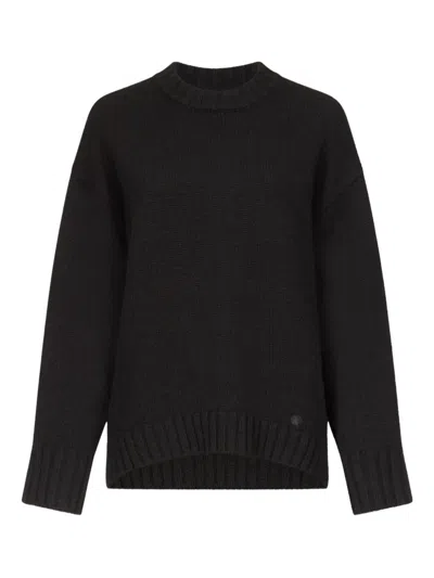 LOULOU DE SAISON DROP-SHOULDER RIBBED SWEATER