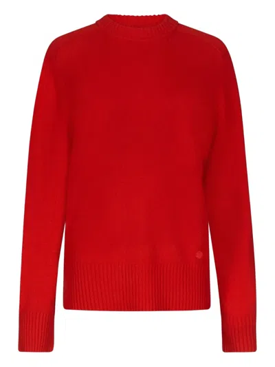 Loulou De Saison Baltra Lds Cashmere Sweater In Red