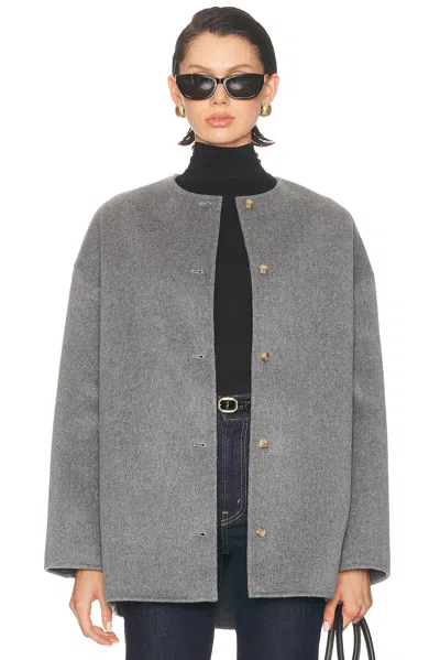 LOULOU DE SAISON DUNNE SINGLE BREASTED COAT
