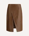 Loulou De Saison Ekare Skirt In Burgundy