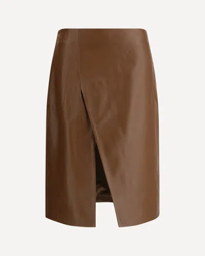 Loulou De Saison Ekare Skirt In Burgundy