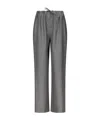 Loulou De Saison Elastic Waisted Trousers In Gray