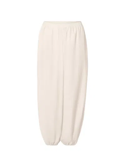Loulou De Saison Elastic-waist Trousers In Neutral
