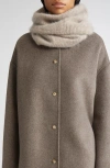 Loulou De Saison Emry Cashmere Infinity Scarf In Neutral