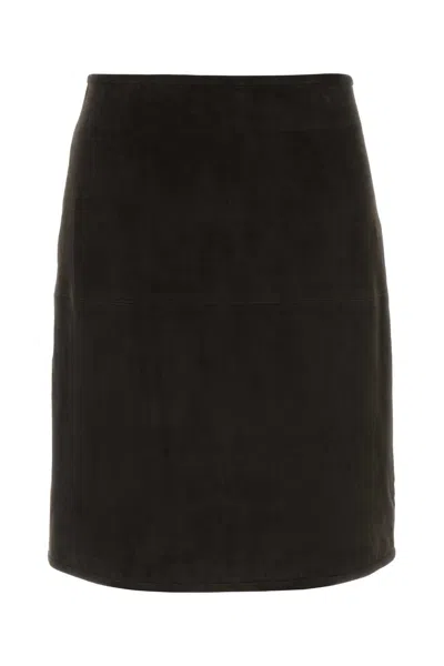 Loulou De Saison Engel Pencil Skirt In Black