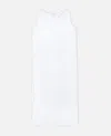 Loulou De Saison Fitted Midi Dress In White
