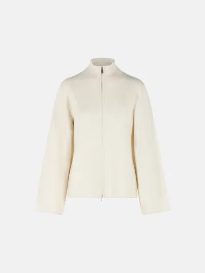 Loulou De Saison 'gabi' Ivory Cashmere Sweater In Neutral
