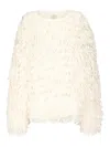 Loulou De Saison Gabin Round Neck Sweater Clothing In Neutral