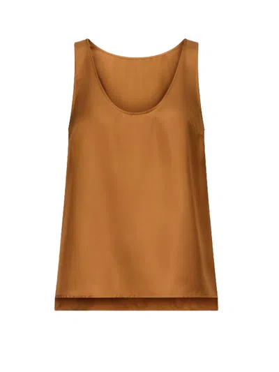 Loulou De Saison Gaby Top Woman Ocher