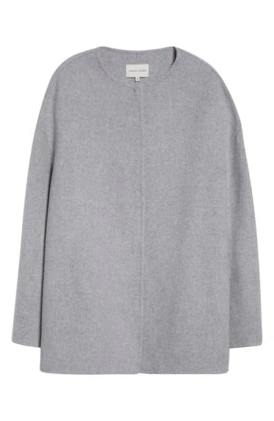 Loulou De Saison Gio Wool & Cashmere Coat In Grey