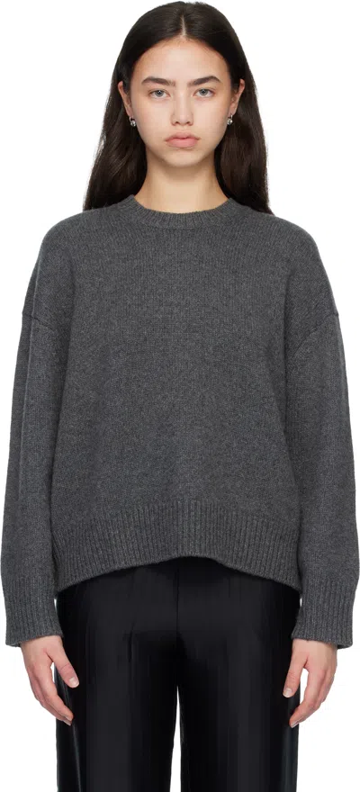 Loulou De Saison Pia Oversized Cashmere Sweater In Animal Print