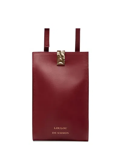 Loulou De Saison Hermin Mini Bag In Black