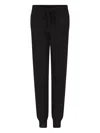 Loulou De Saison Hespero Lds Drawstring Trousers In Black